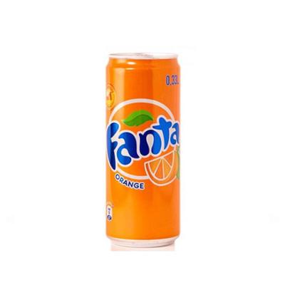 Fanta Orange Soda Can 330ml