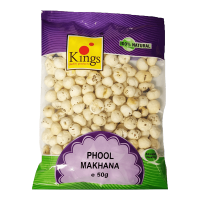 Kings - 50g Phool Makhana (Lotus Seeds)