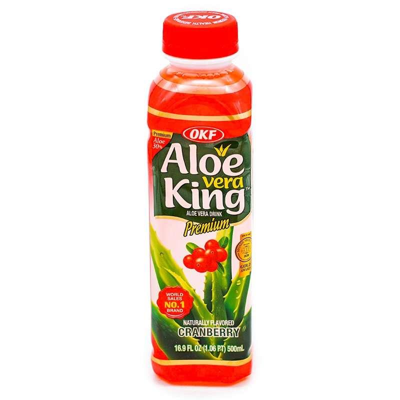 OKF Aloe Vera Drink Cranberry 500ml