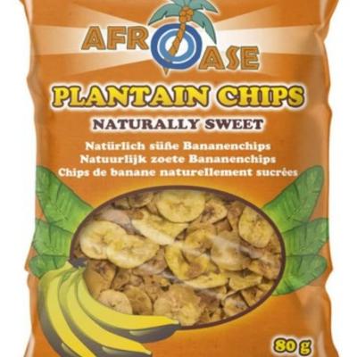 Tropical Gourmet Plantain Chips Natural Sweet